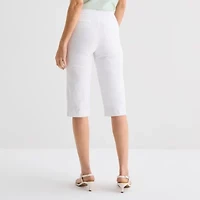 Liz Claiborne Lisa Womens Straight Capri Pant