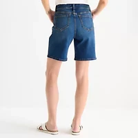Liz Claiborne Lana Womens Denim Short