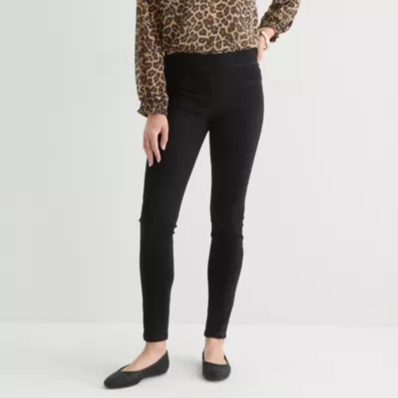 St. John's Bay Womens Mid Rise Jegging Jean