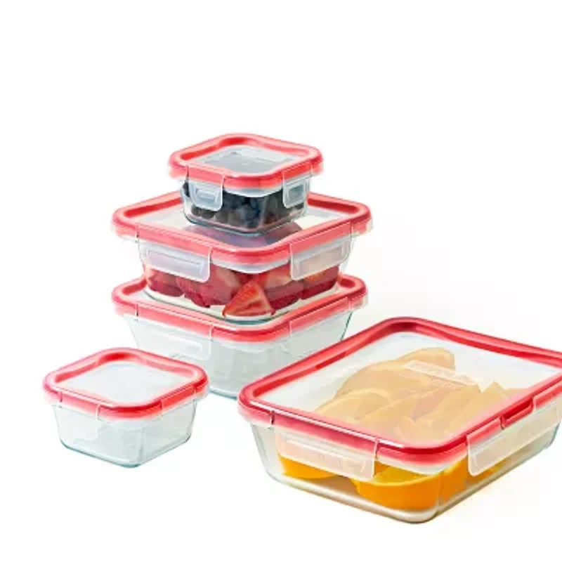 Pyrex Freshlock 10-Pc. Food Container Set