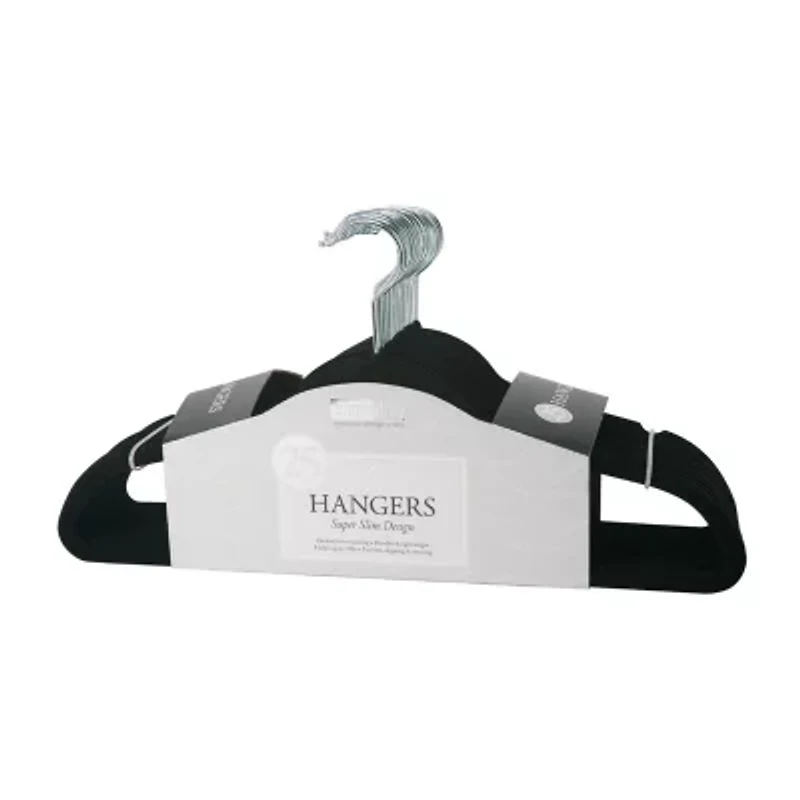Kennedy International Slim Flocked 25-pc. Hangers