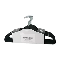 Kennedy International Slim Flocked 25-pc. Hangers