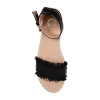Journee Collection Womens Tristeen Wedge Sandals