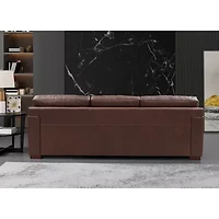 Amax Leather Dillon Upholstery Collection Track-Arm Sofa