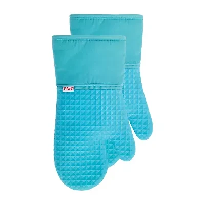 T-Fal Silicone Waffle 2-pc. Oven Mitt Set