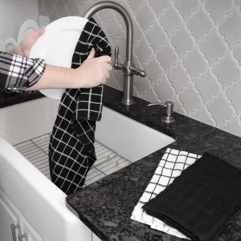 Ritz Terry Check 3-pc. Kitchen Towel Set