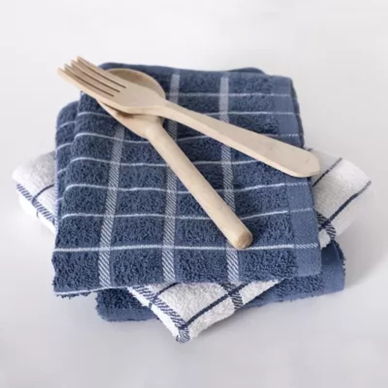 Ritz Terry Check 3-pc. Kitchen Towel Set