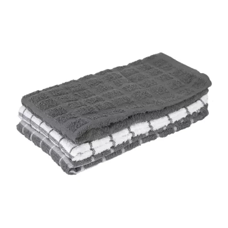 Ritz Terry Check 3-pc. Kitchen Towel Set