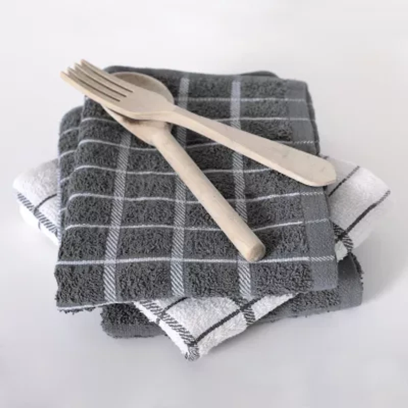 Ritz Terry Check 3-pc. Kitchen Towel Set