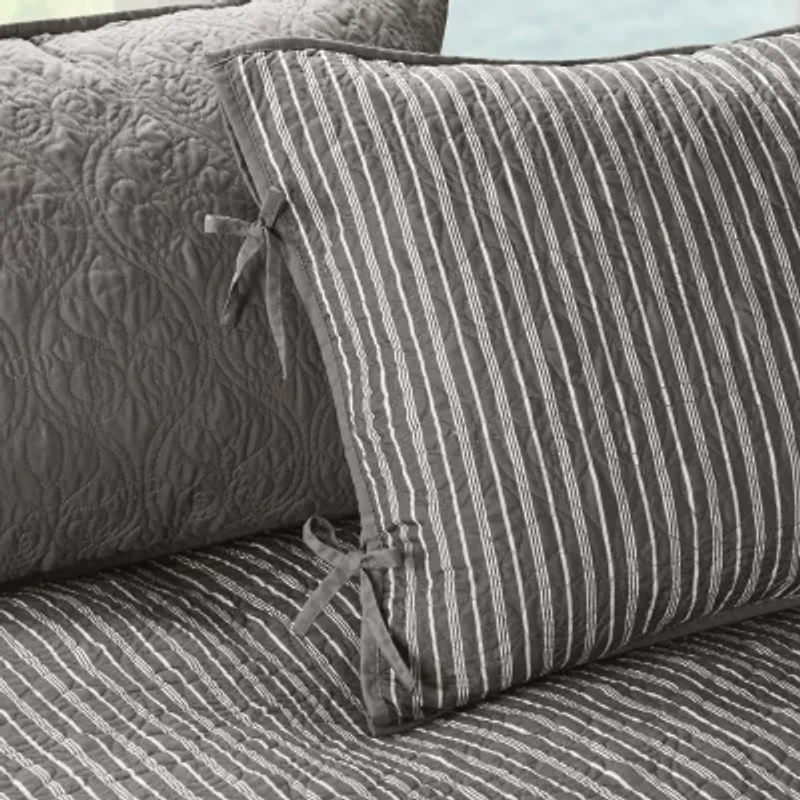 Madison Park Mansfield Quilted Ogee 6-pc. Daybed Cover Set