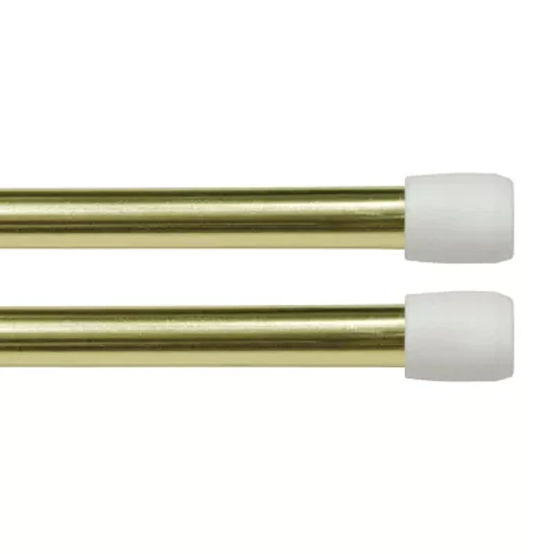 Kenney Fast Fit No Tools Pack 7/16 Tension Curtain Rod