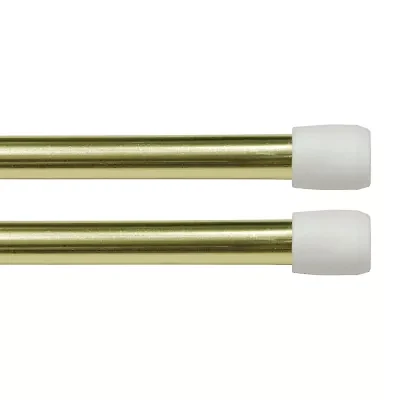 Kenney Fast Fit No Tools Pack 7/16 Tension Curtain Rod