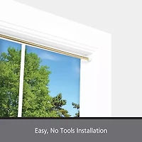 Kenney Fast Fit No Tools Pack 7/16 Tension Curtain Rod