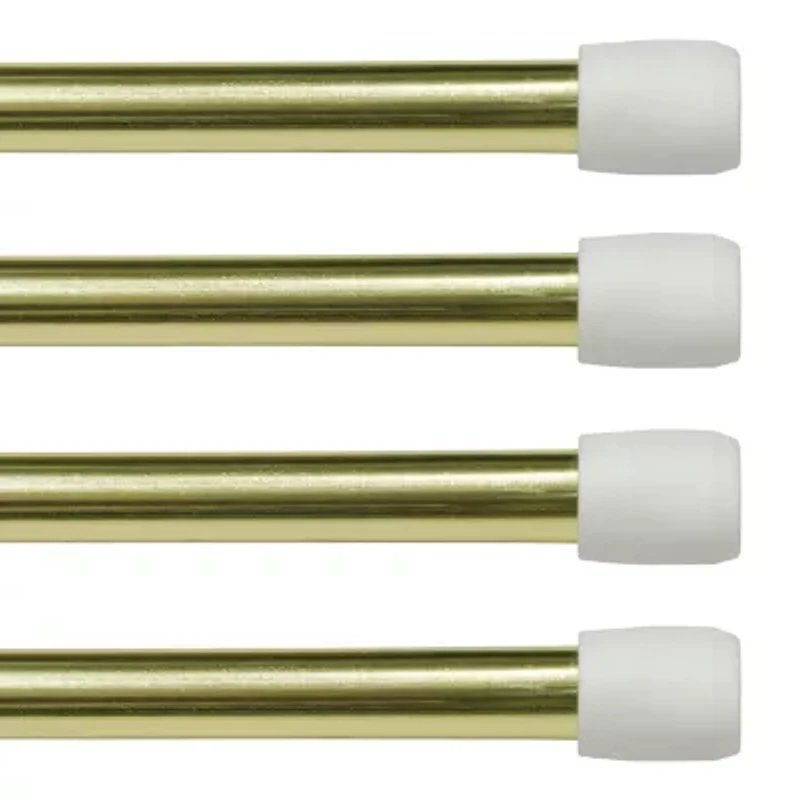 Kenney Fast Fit No Tools Pack 7/16 Tension Curtain Rod