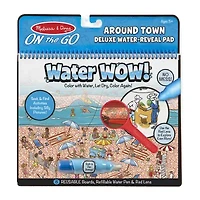 Melissa & Doug Water Wow Around Town Coloring Set