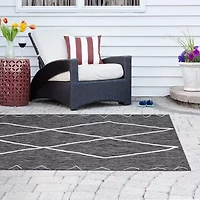 Madison Park Maya Moroccan Flatweave Skid Resistant Indoor Outdoor Rectangular Area Rug