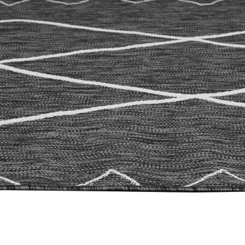 Madison Park Maya Moroccan Flatweave Skid Resistant Indoor Outdoor Rectangular Area Rug