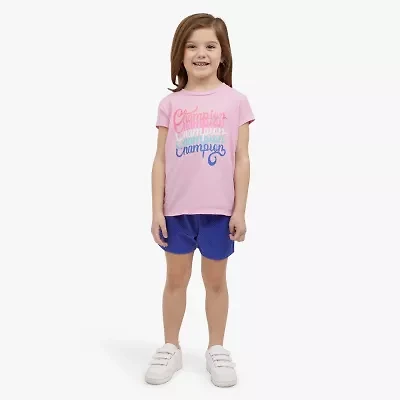 Champion Little Girls 2-pc. Short Set