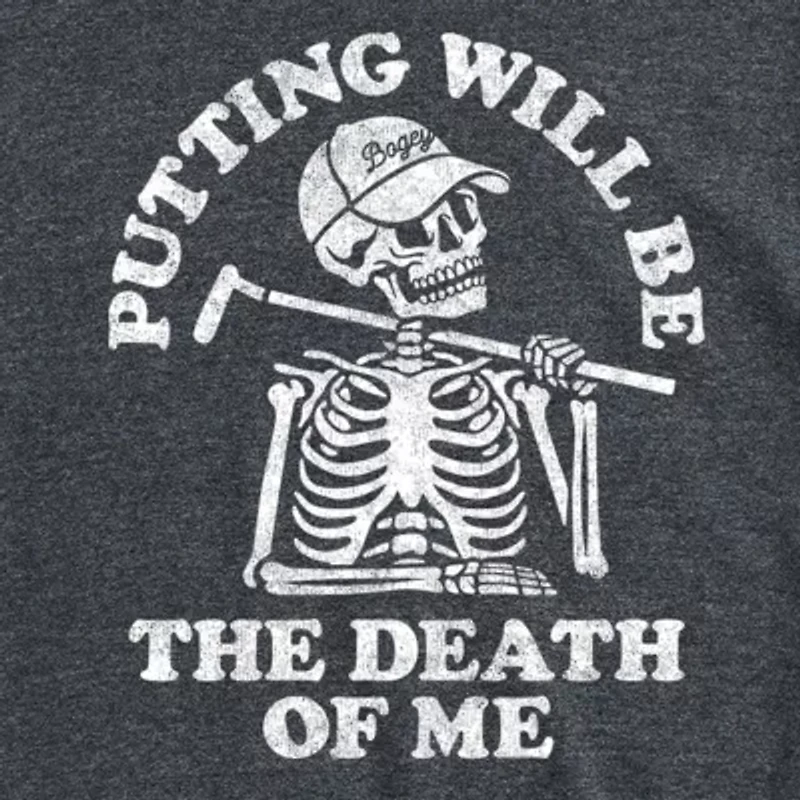 Mens Short Sleeve Golf Graphic T-Shirt