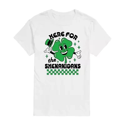 Mens Short Sleeve St. Patrick's Day Graphic T-Shirt
