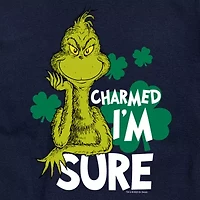 Mens Short Sleeve Dr. Suess St. Patrick's Day Graphic T-Shirt