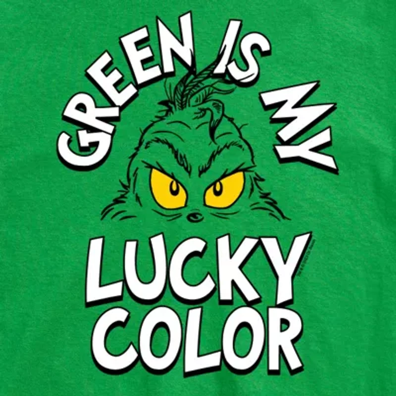 Mens Short Sleeve Dr. Seuss St. Patrick's Day T-Shirt