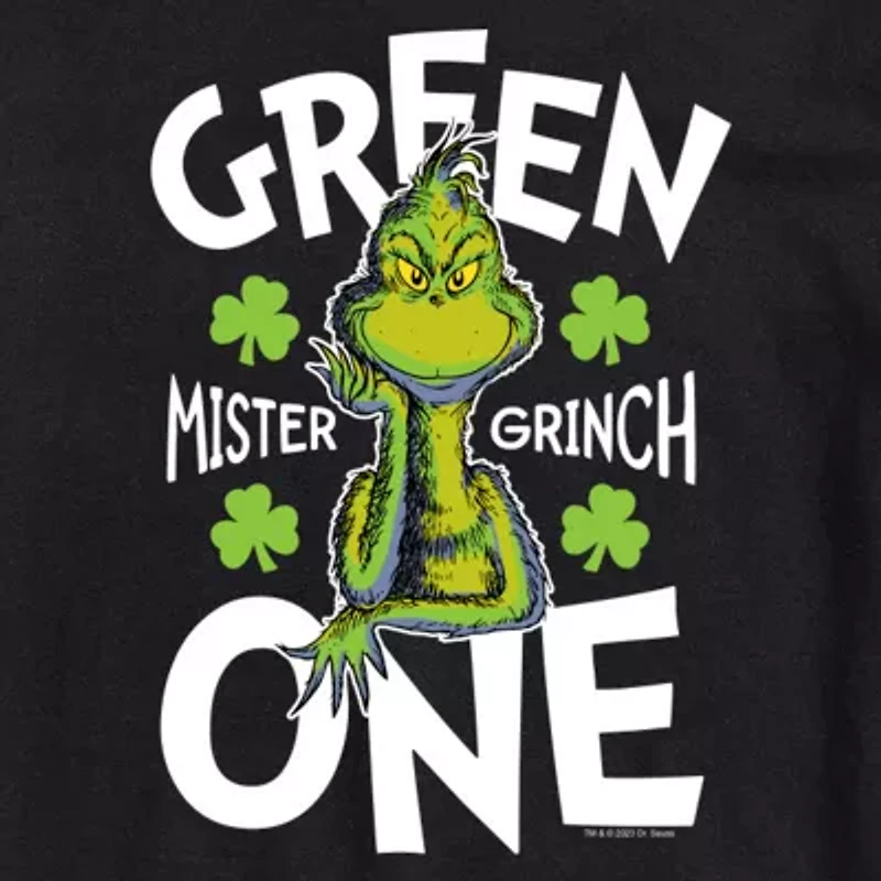 Mens Short Sleeve Dr. Seuss St. Patrick's Day Graphic T-Shirt