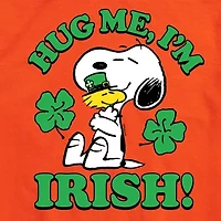 Mens Short Sleeve Peanuts St. Patrick's Day T-Shirt
