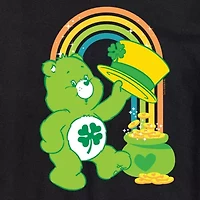 Mens Short Sleeve Care Bears St. Patrick's Day T-Shirt