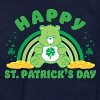 Mens Short Sleeve Care Bears St. Patrick's Day T-Shirt