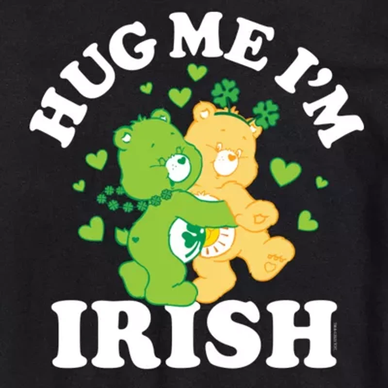 Mens Short Sleeve Care Bears St. Patrick's Day T-Shirt