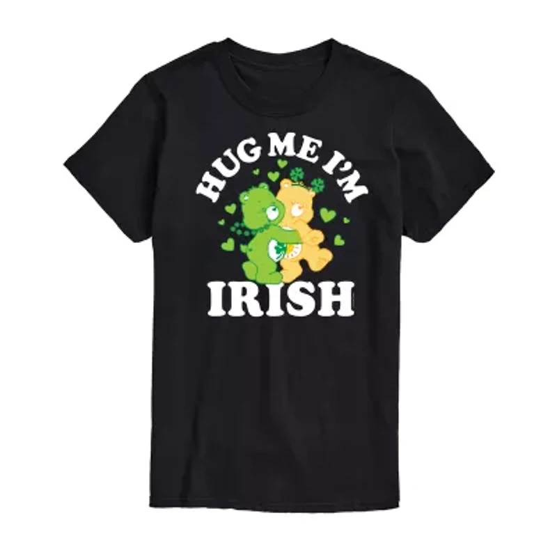 Mens Short Sleeve Care Bears St. Patrick's Day T-Shirt