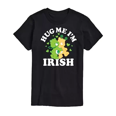 Mens Short Sleeve Care Bears St. Patrick's Day T-Shirt