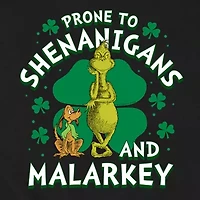 Mens Long Sleeve Dr. Seuss St. Patrick's Day Sweatshirt