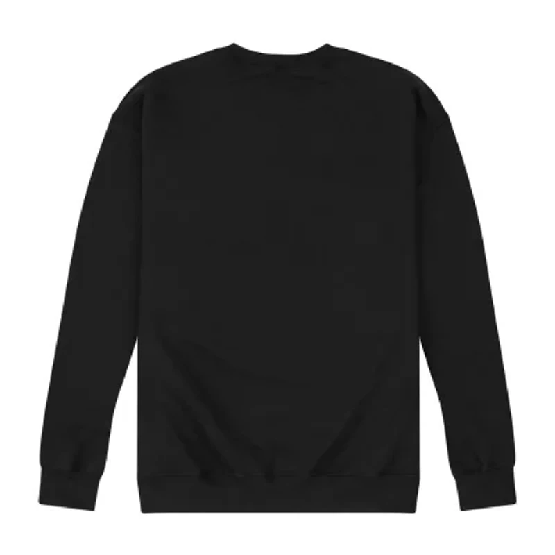 Mens Long Sleeve Peanuts Mardi Gras Sweatshirt