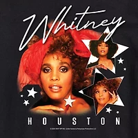 Mens Short Sleeve Whitney Houston T-Shirt