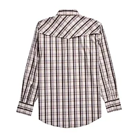 Ely Cattleman Mens Long Sleeve Western Shirt