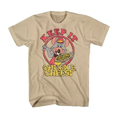 Mens Crew Neck Short Sleeve Regular Fit Big and Tall Graphic T-Shirt