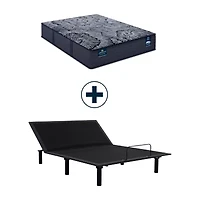 Serta® Quilted Perfect Sleeper X™ Hybrid Knox 13.5" Firm Tight Top - Mattress + Adjustable Base