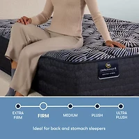 Serta® Quilted Perfect Sleeper X™ Hybrid Knox 13.5" Firm Tight Top - Mattress + Adjustable Base