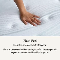 Beautyrest Harmony Beachfront Bay 12.25" Plush Tight Top - Mattress + Adjustable Base