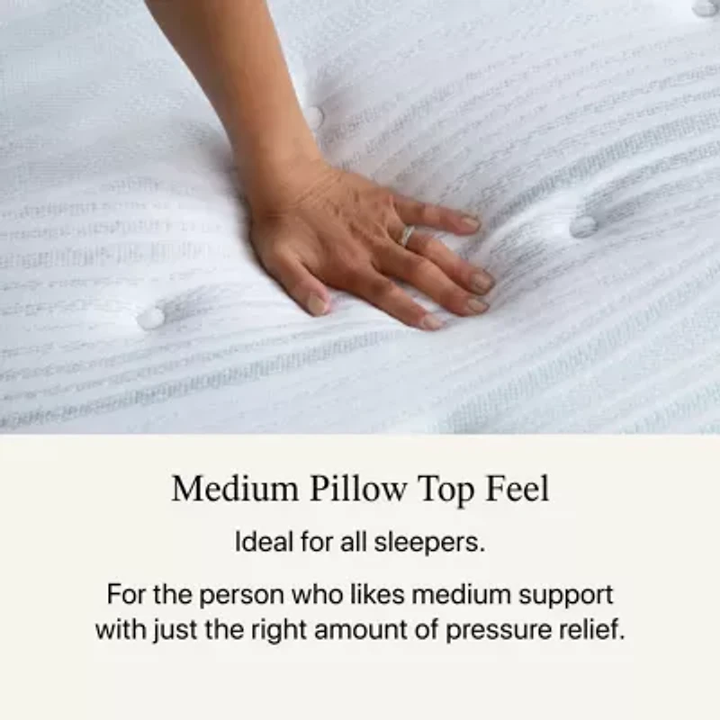 Beautyrest Harmony Beachfront Bay 13" Medium Pillow Top - Mattress + Adjustable Base