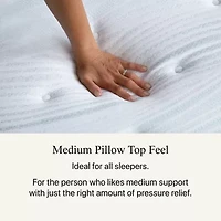 Beautyrest Harmony Beachfront Bay 13" Medium Pillow Top - Mattress + Adjustable Base