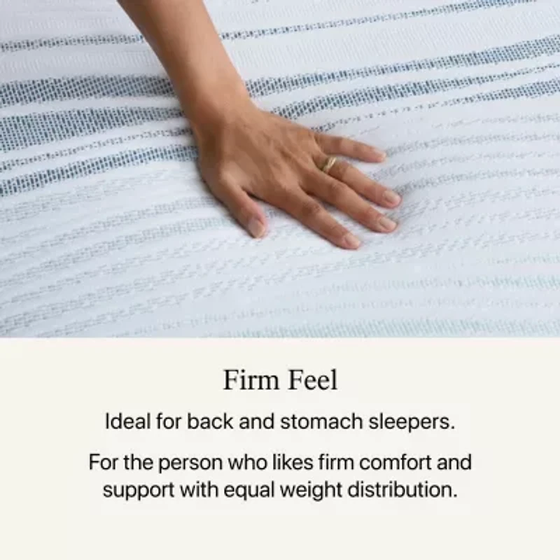 Beautyrest Harmony Hybrid Driftwood Bay 12" Firm Tight Top - Mattress + Adjustable Base