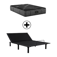 Beautyrest Black® Series One 14" Plush Tight Top - Mattress + Adjustable Base