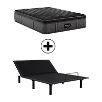 Beautyrest Black® Series One 14.5" Plush Pillow Top - Mattress + Adjustable Base