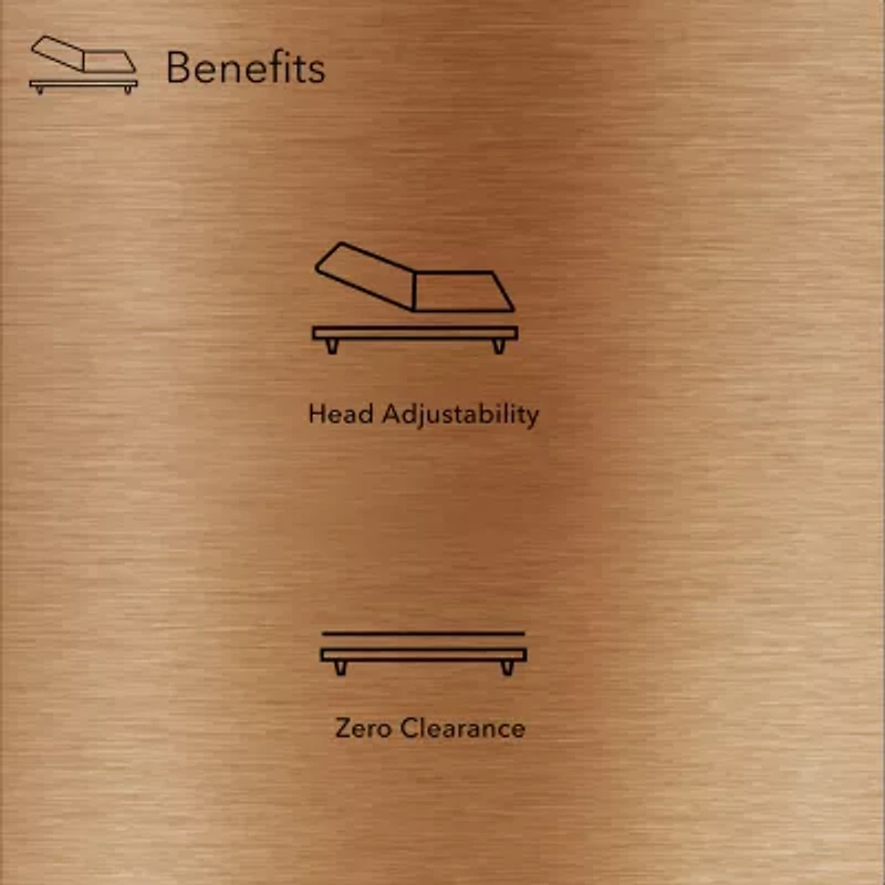 Beautyrest Black® Series Two 16.5" Medium Pillow Top - Mattress + Adjustable Base