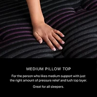 Beautyrest Black® Series Two 16.5" Medium Pillow Top - Mattress + Adjustable Base