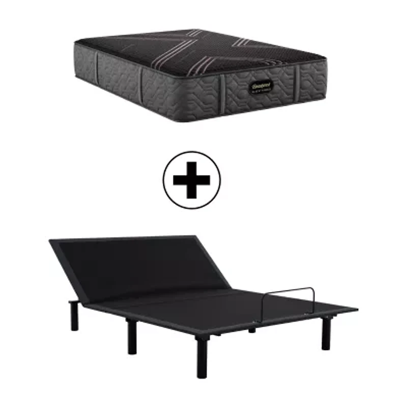 Beautyrest Black® Series Two 14.25" Firm Tight Top - Mattress + Adjustable Base