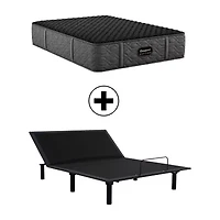 Beautyrest Black Series Three 14.25" Extra Firm Tight Top - Mattress + Adjustable Base